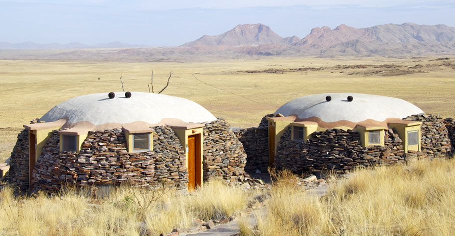 Erholung in einer Wüsten Lodge Namibia Lodge Wüste
