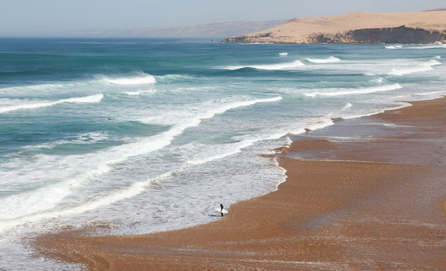 Surf Reisen Marokko Tamri beach