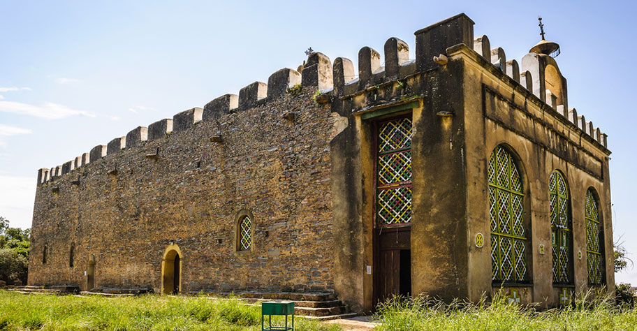 äthiopien weltkulturerbe ruinen von gondar