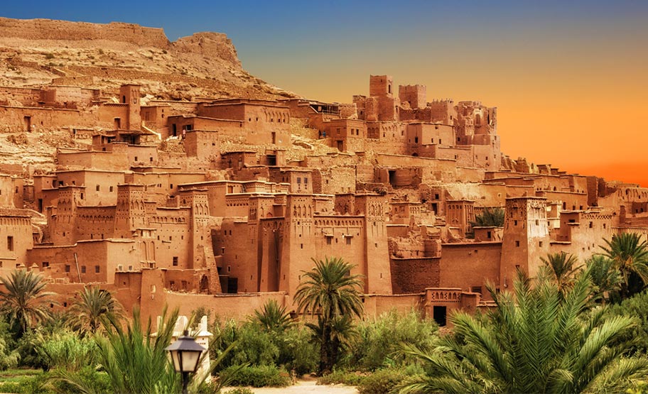 Kasba Königsstädte Marokko