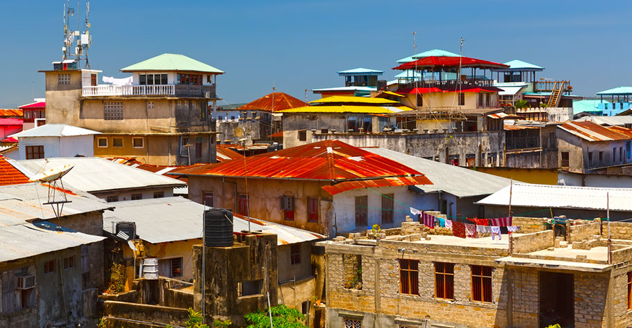 Stone Town schöne kleine Stadt