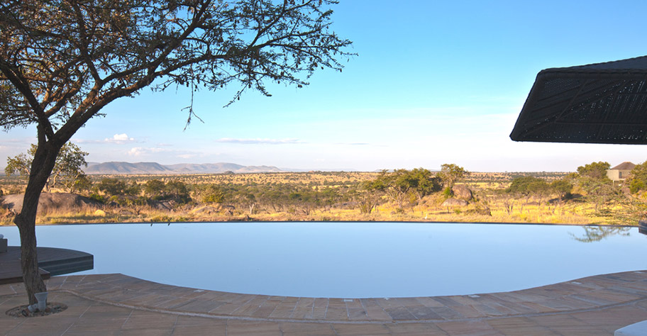 Zambia Safari Lodges mit schönem Pool