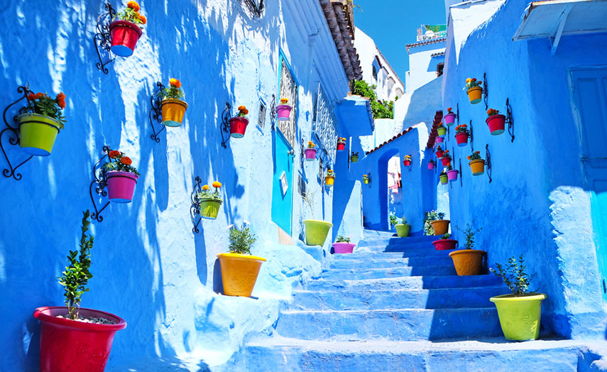Chefchaouen Urlaub Marokko